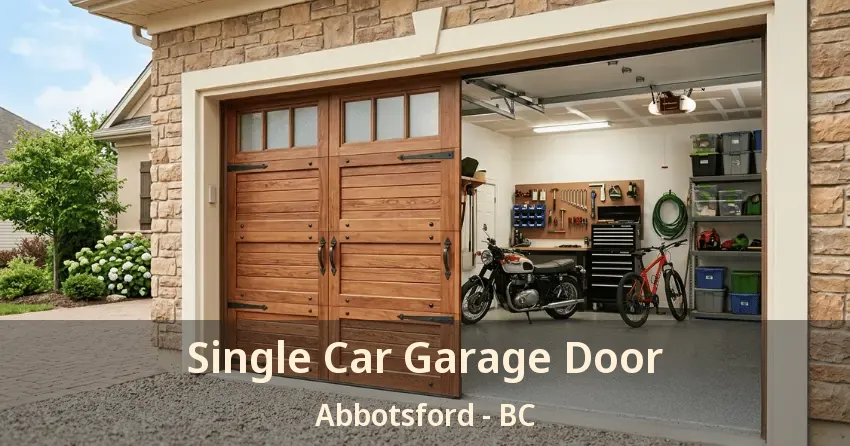 Single Car Garage Door Abbotsford - BC
