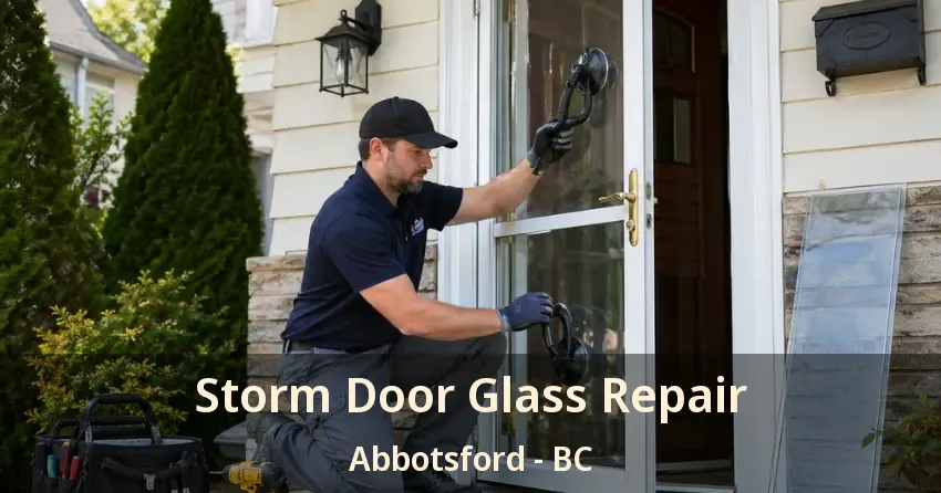 Storm Door Glass Repair Abbotsford - BC Storm Door Glass Repair Abbotsford - BC