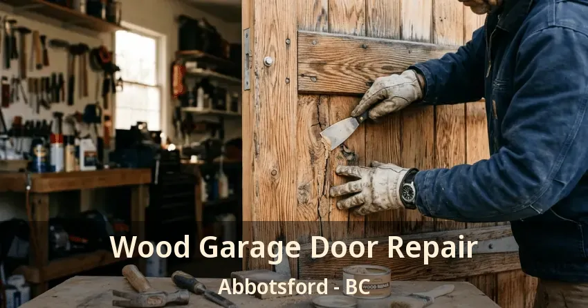 Wood Garage Door Repair Abbotsford - BC