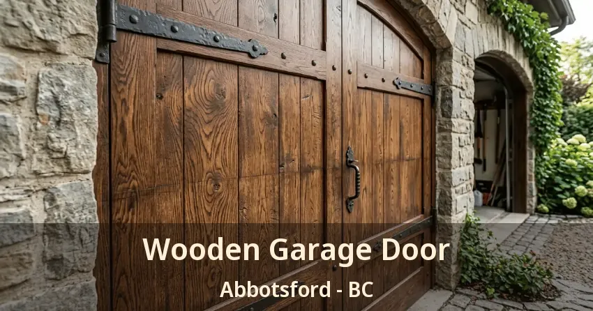 Wooden Garage Door Abbotsford - BC